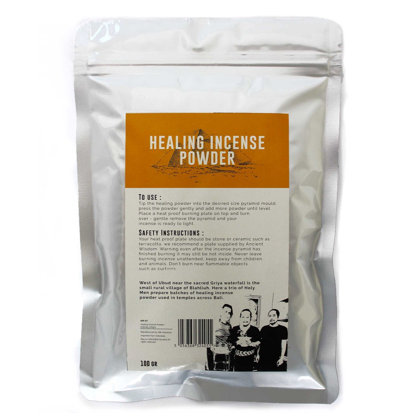Nutmeg Healing Incense Powder – 100g | Finding Clarity