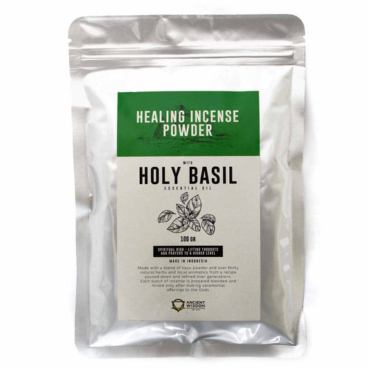Holy Basil Healing Incense Powder – 100g | Spiritual High