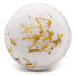 Energise Himalayan Salt Bath Bomb – 180g | Lemon, Ginger & Sweet Orange Essential Oils with Avocado Oil & Dried Marigold