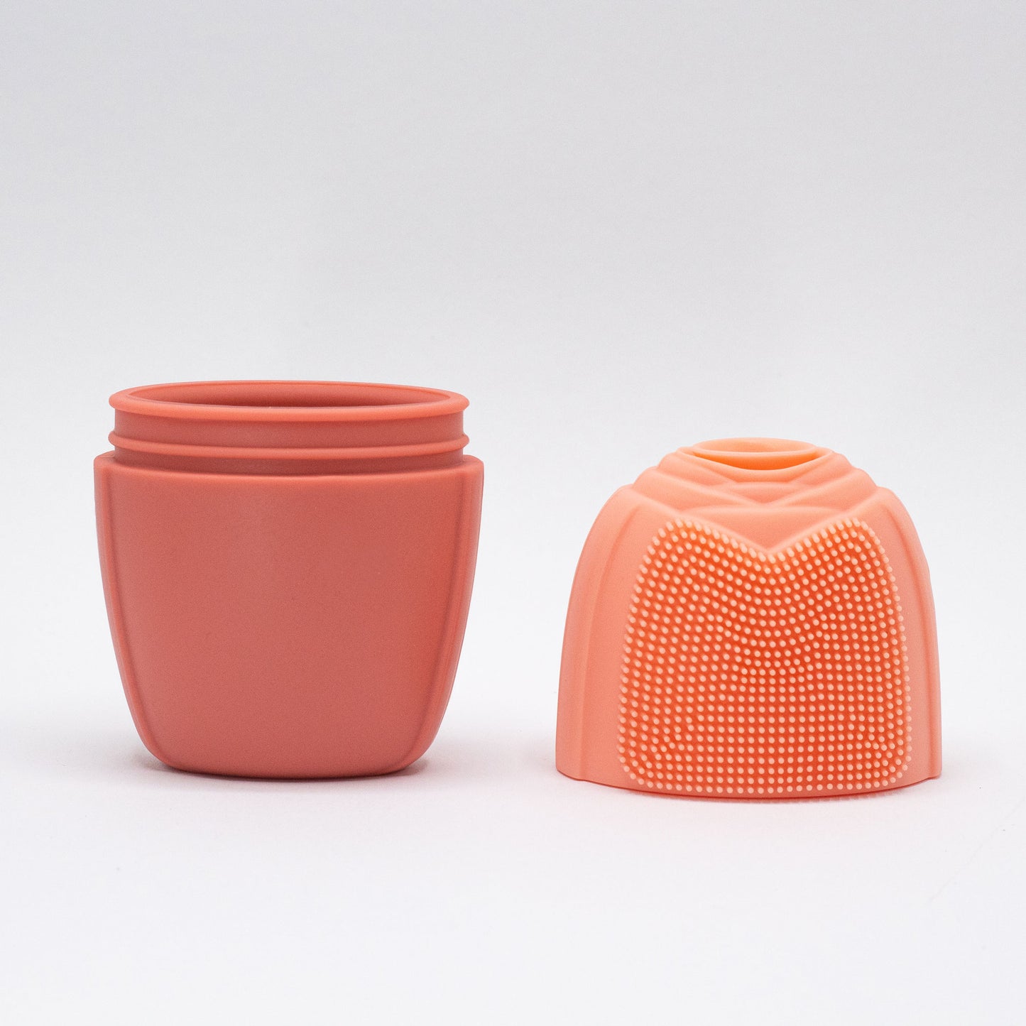 Silicone Ice Face Roller – Peach | 3-in-1 Cold Therapy & Skincare Tool