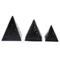 Incense Powder Pyramid Mould Set – Black | Set of 3 Pyramids for Smoke Cleansing