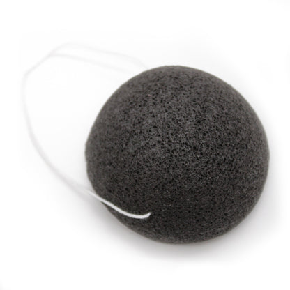 Konjac Facial Cleansing Sponge – Charcoal | Ultra-Gentle Daily Cleansing