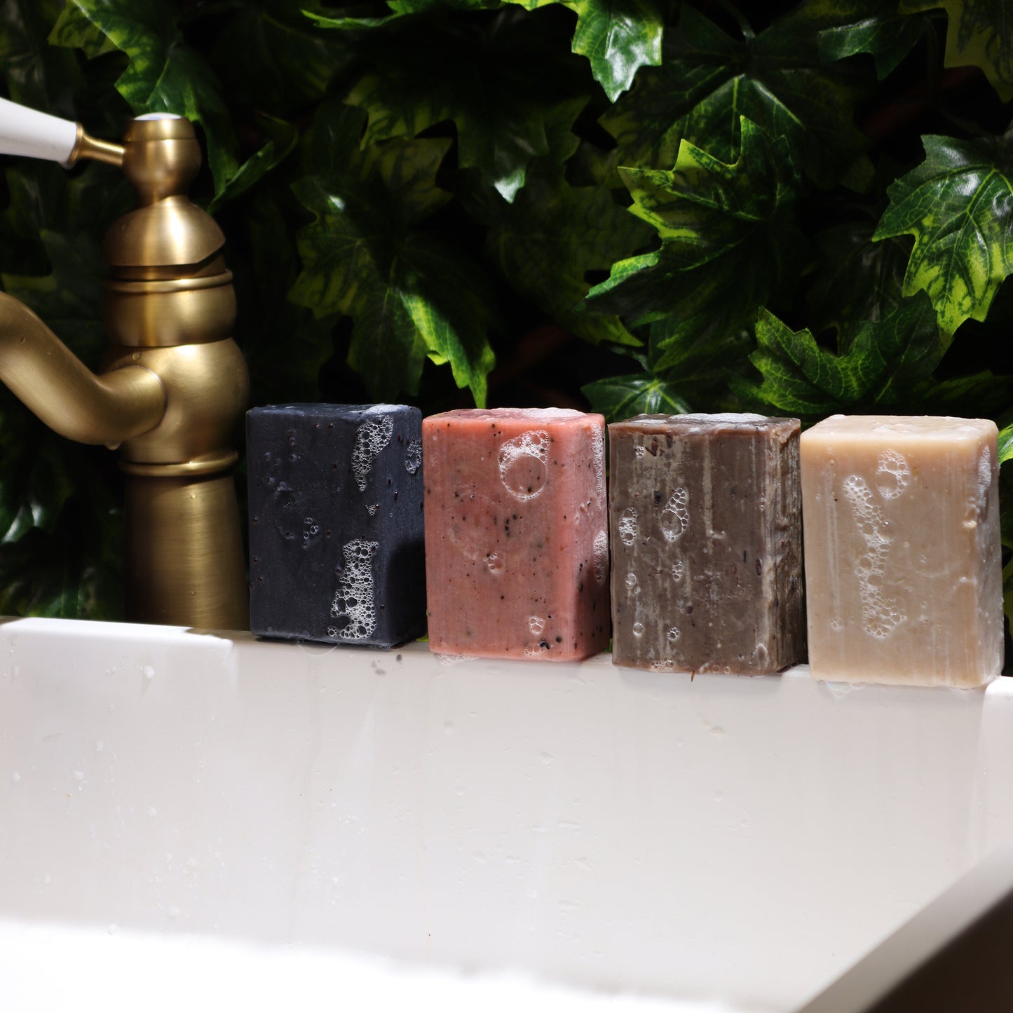Klay Soap Bar – Orange & Ginger | Yellow Clay + Coffee Grounds