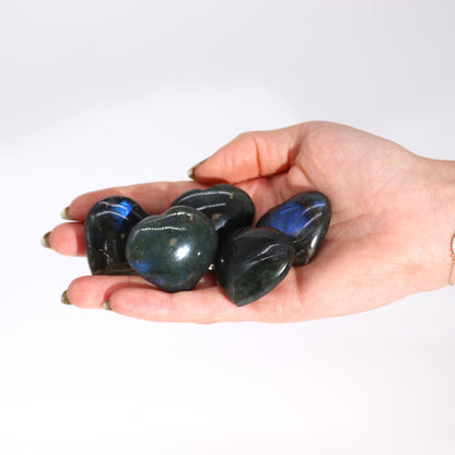 Labradorite Heart – Small | Polished Mineral Stone