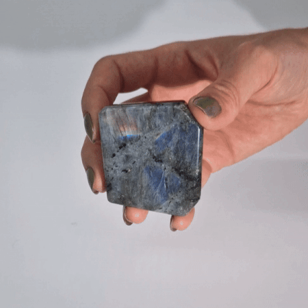 Labradorite Tombstone – 50–70mm | Polished Stone Display Piece