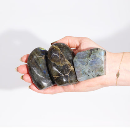 Labradorite Tombstone – 50–70mm | Polished Stone Display Piece