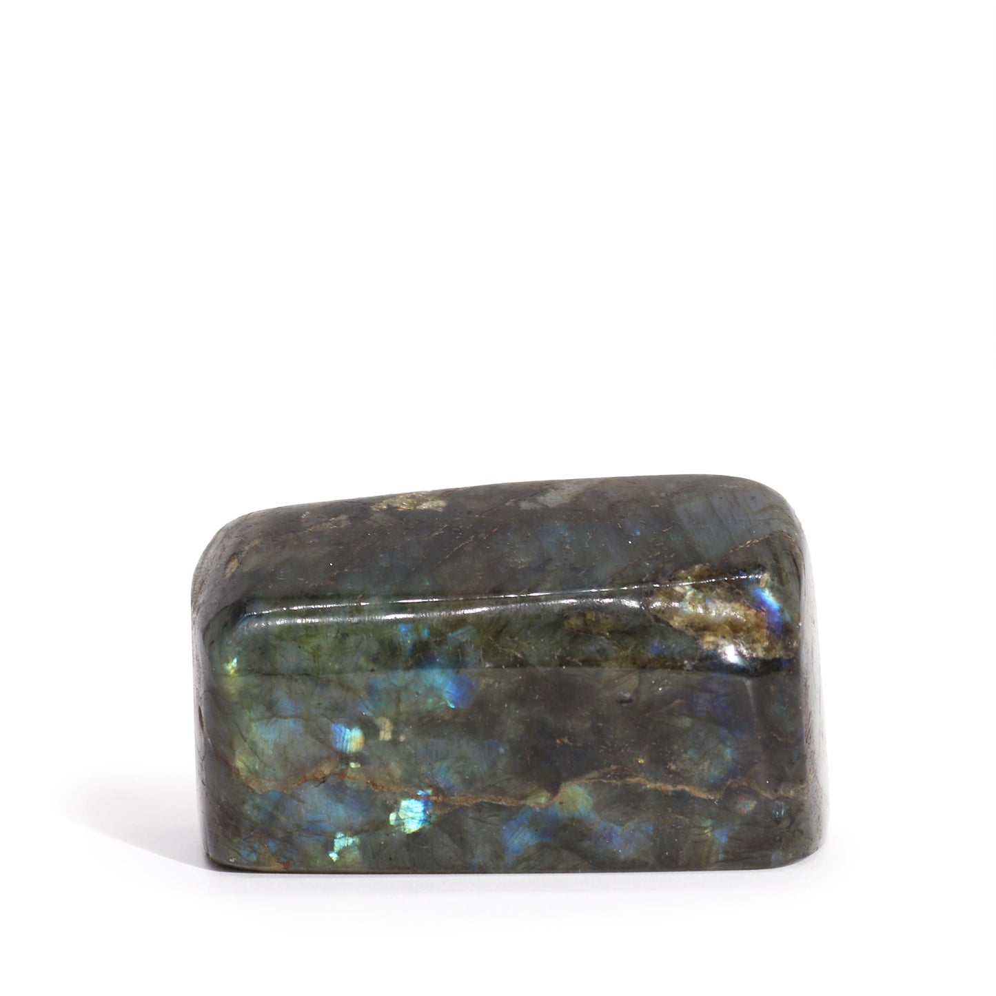 Labradorite Statement Stone – Medium | Polished Mineral Display Piece