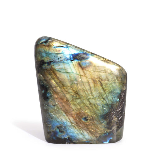 Labradorite Statement Stone – Large | Polished Mineral Display Piece