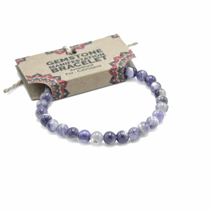 Manifestation Gemstone Bracelet – Amethyst | Calmness