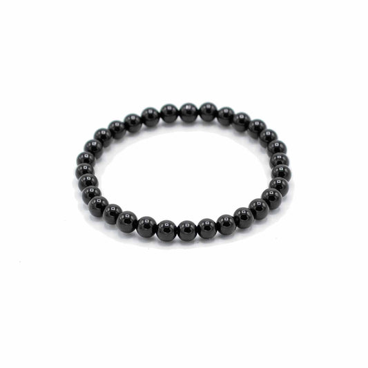 Manifestation Gemstone Bracelet – Black Agate | Protection