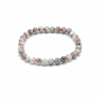 Manifestation Gemstone Bracelet – Blood Spider Stone | Family Bonds