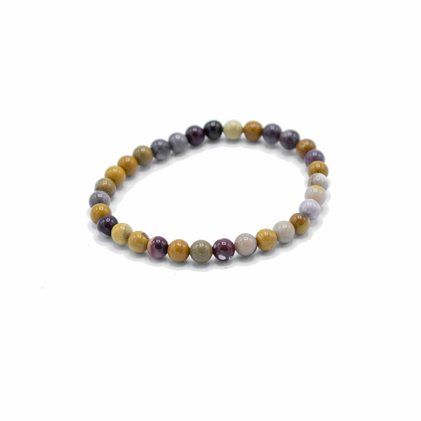 Manifestation Gemstone Bracelet – Rare Mookaite | Wisdom