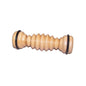 Ribbed Foot Roller – Natural Wooden Massager | Hemu Wood