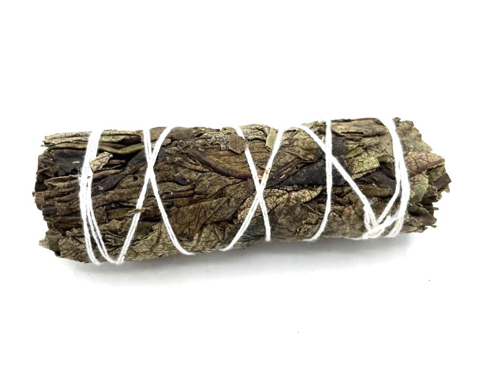 Black Yerba Santa Smudge Stick – 10cm | Purifying & Protective Ceremonial Smoke