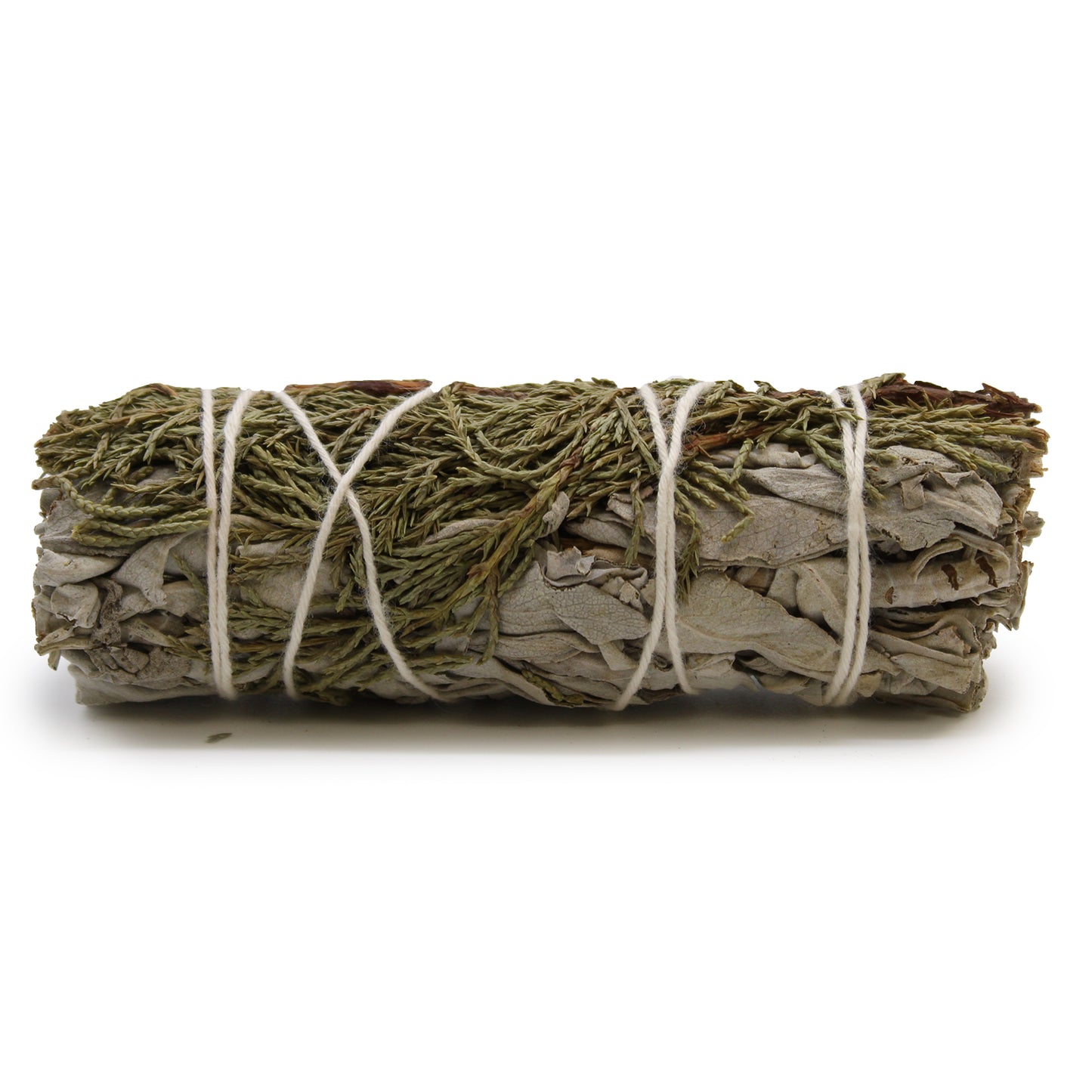 White Sage & Juniper Smudge Stick – 10cm | Woodland Aroma for Protection & Renewal
