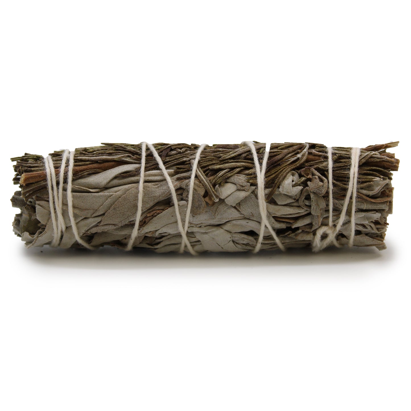 White Sage & Rosemary Smudge Stick – 10cm | Clarity & Purification Blend