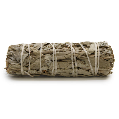 White Sage & Sweet Grass Smudge Stick – 10cm | Blessing & Balance Ritual