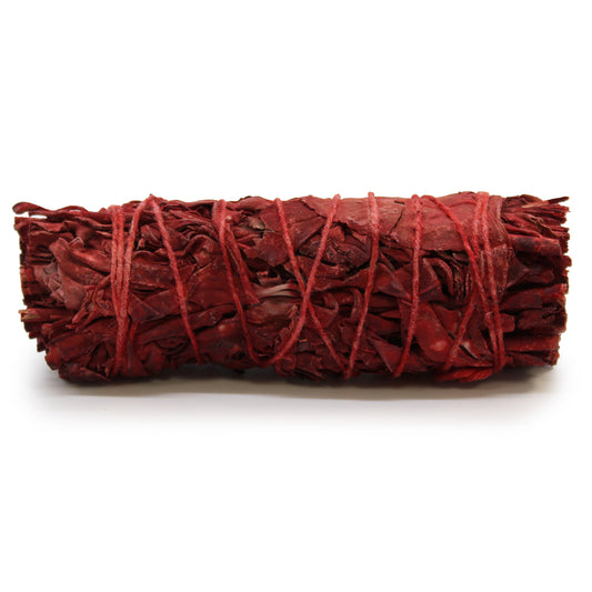 Dragon’s Blood Sage Smudge Stick – 10cm | Potent Protection & Energy Fortifying Blend