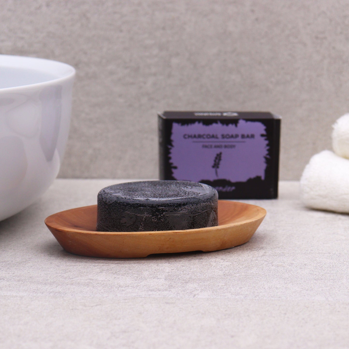 Mahogany Wood Soap Dish – Oval | Sustainable Wood with Natural Grain