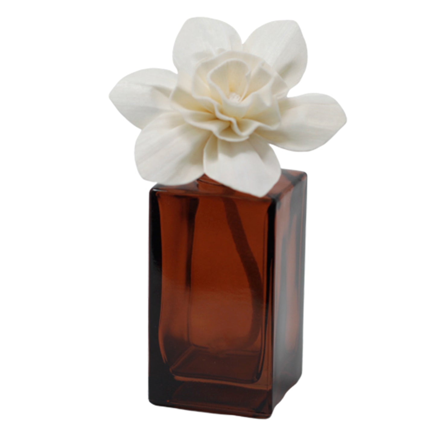 Large Lily Diffuser Flower on String – Set of 12 | Natural Sola Wood & Cotton