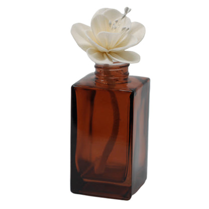 Small Lily Diffuser Flower on String – Set of 12 | Natural Sola Wood & Cotton