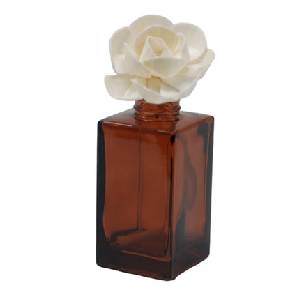 Small Lotus Diffuser Flower on String – Set of 12 | Natural Sola Wood & Cotton