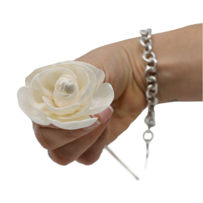 Rose Diffuser Flower on Reed – Set of 12 | Natural Sola Wood & Bamboo