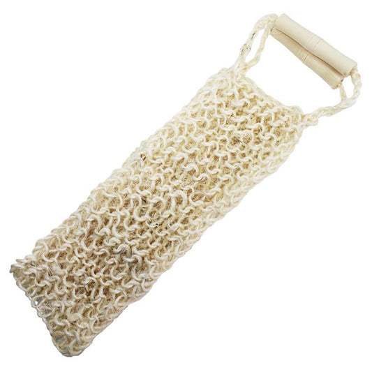 Natural Fat & Springy Back Scrub – Natural Jute & Cotton Blend | Eco Body Exfoliator