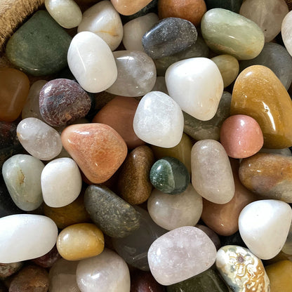 Mixed Tumble Stones – 1kg | A Treasure Trove of Natural Beauty