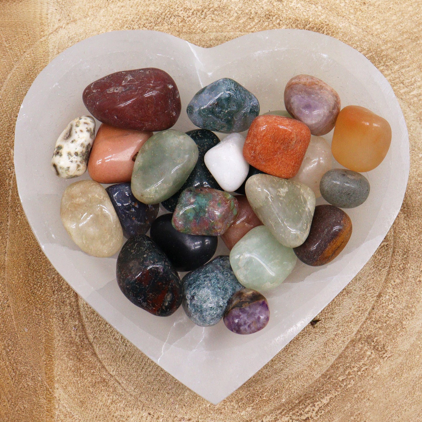 Mixed Tumble Stones – 1kg | A Treasure Trove of Natural Beauty