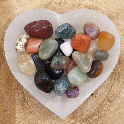 Mixed Tumble Stones – 1kg | A Treasure Trove of Natural Beauty