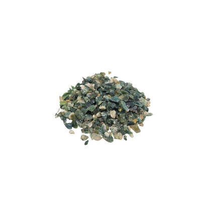 Moss Agate Gemstone Chips – 1kg | Bulk Pack