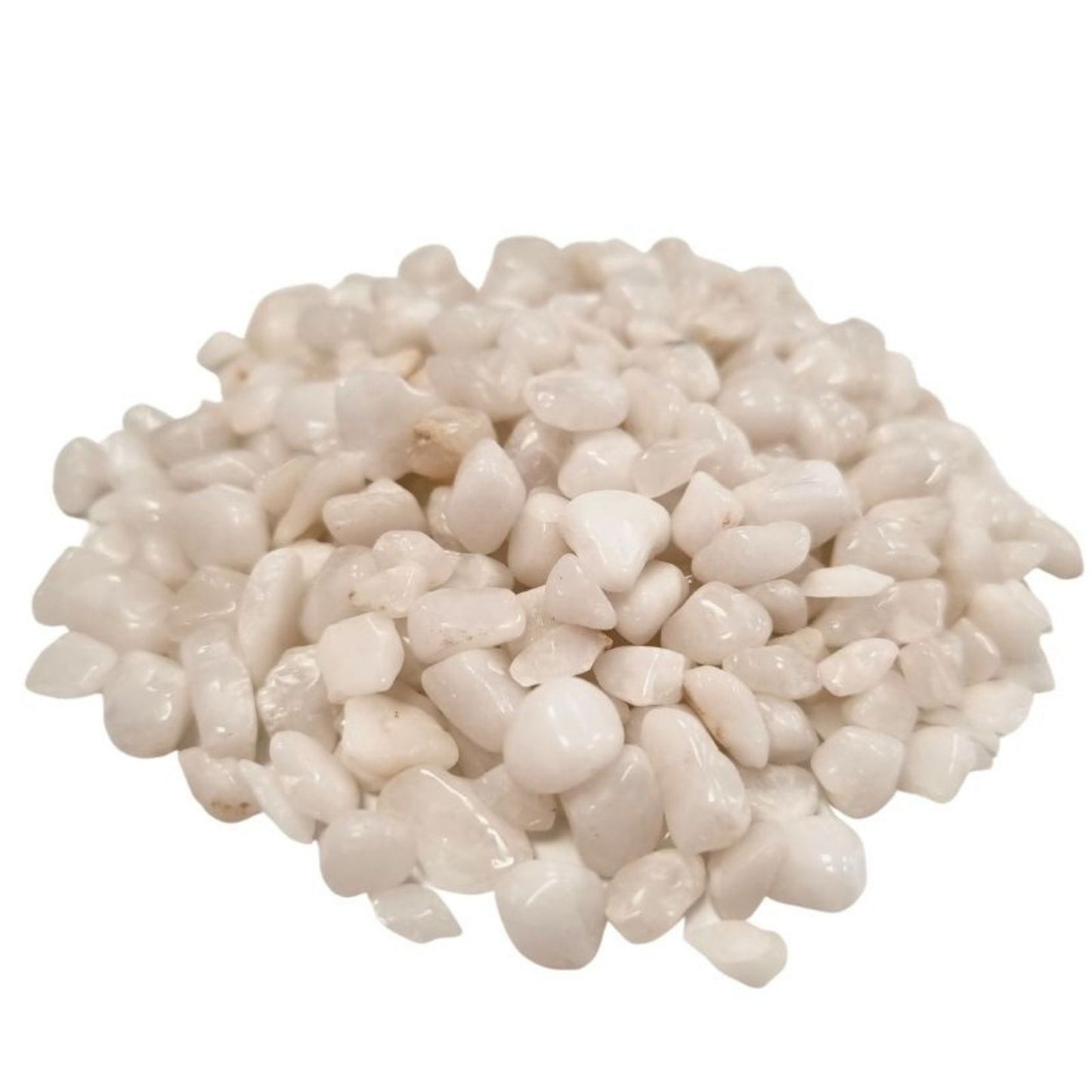 Snow Quartz Gemstone Chips – 1kg | Bulk Pack