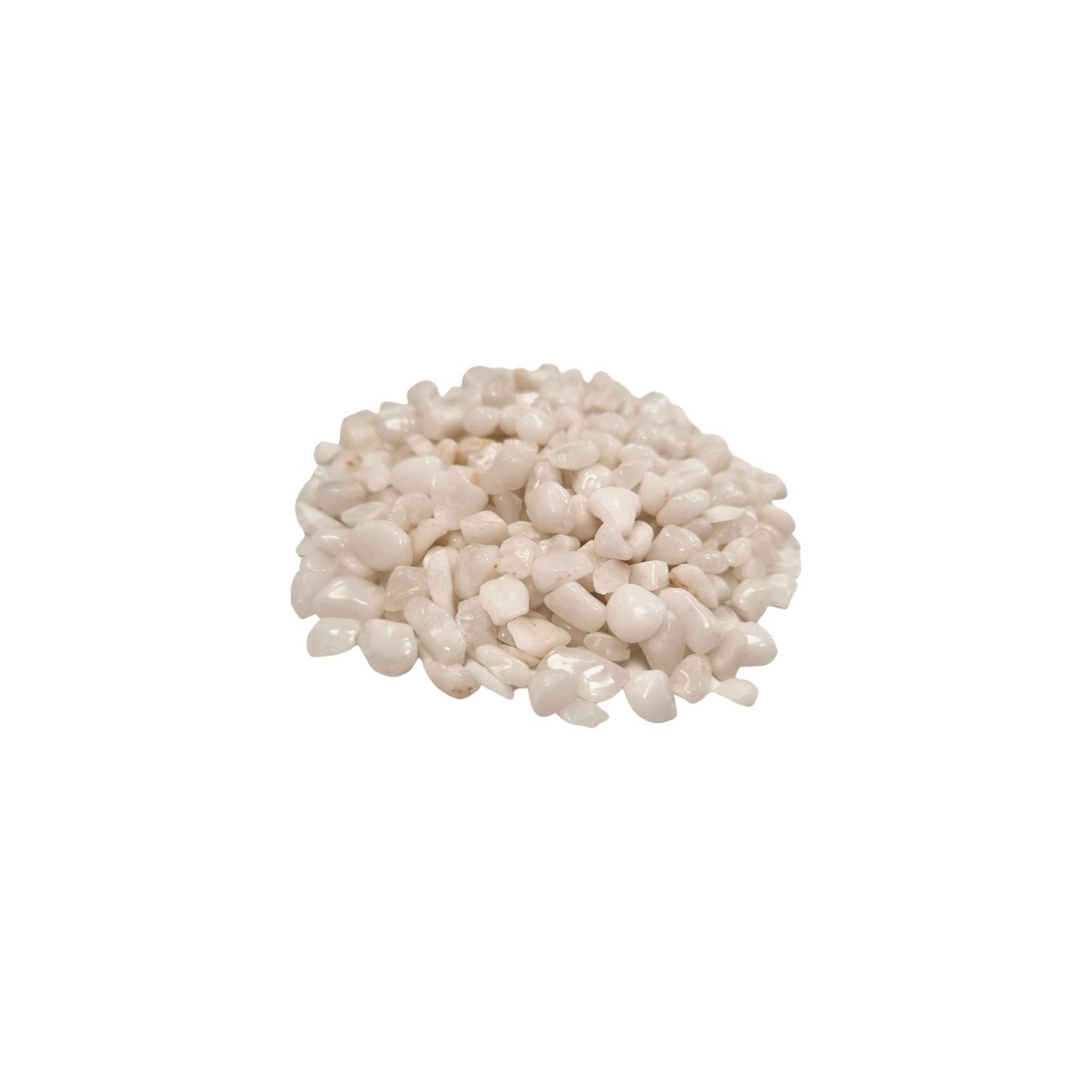 Snow Quartz Gemstone Chips – 1kg | Bulk Pack