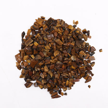 Tiger's Eye Gemstone Chips – 1kg | Bulk Pack
