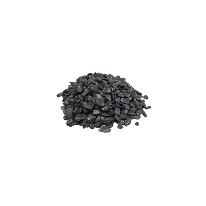 Black Tourmaline Gemstone Chips – 1kg | Bulk Pack