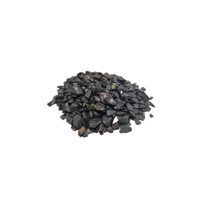 Black Tourmaline Gemstone Chips – 1kg | Bulk Pack