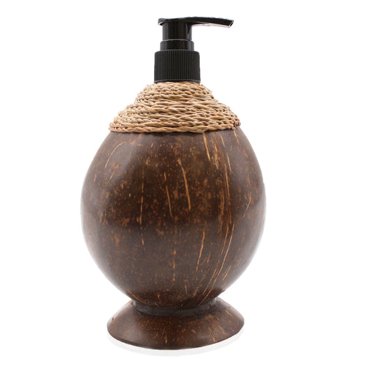 Natural Coconut Soap Dispenser – 300ml | Eco-Friendly Handcrafted Design