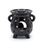 Black Cauldron Ceramic Oil Burner – Moon & Stars | For Wax Melts & Fragrance Oils
