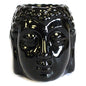 Buddha Ceramic Oil Burner – Black | For Wax Melts & Fragrance Oils