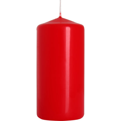 Red Pillar Candle – Individual (50x100mm) | 20 Hour Burn Time