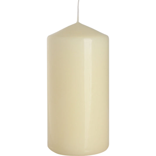 Ivory Pillar Candle – Individual (60x120mm) | 38 Hour Burn Time