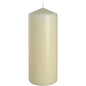 Ivory Pillar Candle – Individual (80x200mm) | 90 Hour Burn Time