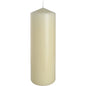 Ivory Pillar Candle – Individual (80x250mm) | 160 Hour Burn Time