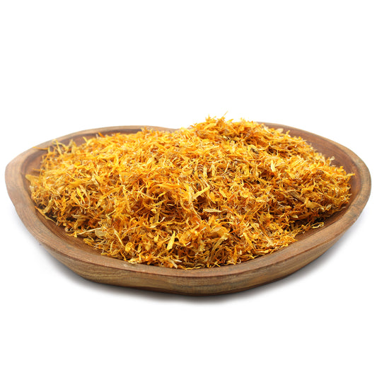 Dried Marigold Petals – 500g | Calming, Skin-Soothing & Decorative Botanical