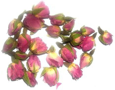 Dried Pink Rose Buds – 500g | Astringent, Antioxidant-Rich & Aromatherapeutic