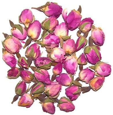 Dried Pink Rose Buds – 500g | Astringent, Antioxidant-Rich & Aromatherapeutic