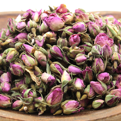 Dried Pink Rose Buds – 500g | Astringent, Antioxidant-Rich & Aromatherapeutic