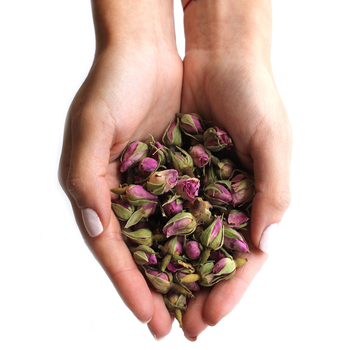 Dried Pink Rose Buds – 500g | Astringent, Antioxidant-Rich & Aromatherapeutic