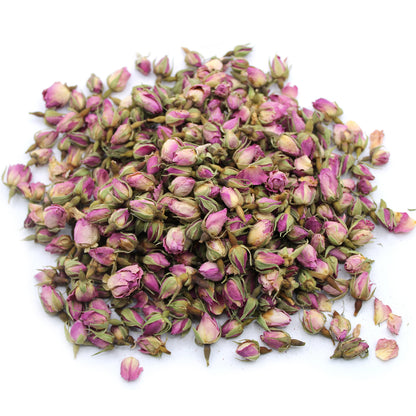 Dried Pink Rose Buds – 500g | Astringent, Antioxidant-Rich & Aromatherapeutic